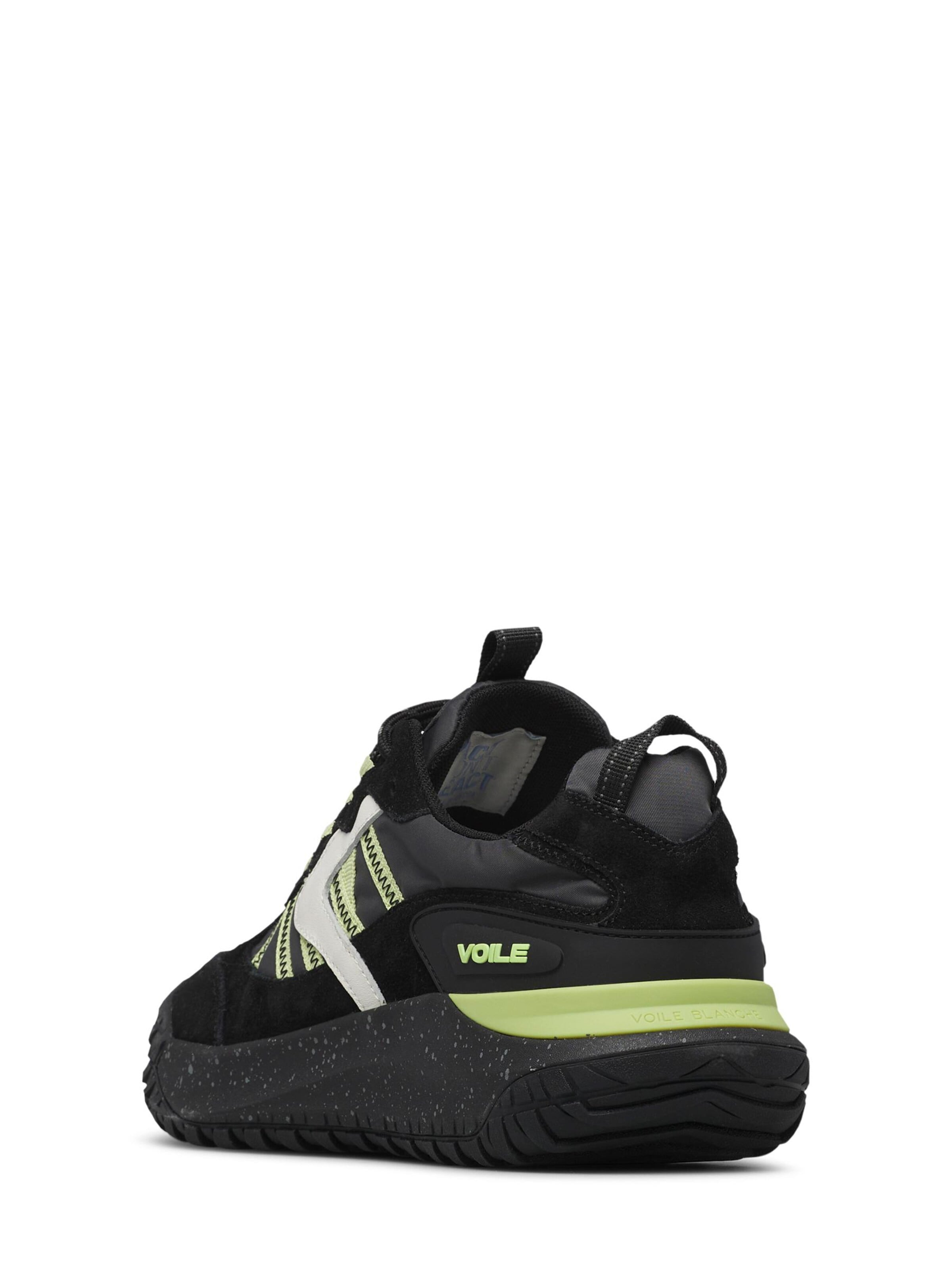 Baskets basses 'CLUB ACT 2 M.' Voile blanche en vert