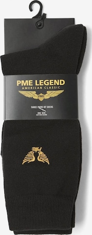 PME Legend Skarpety '3-pack Socks' w kolorze czarny: przód