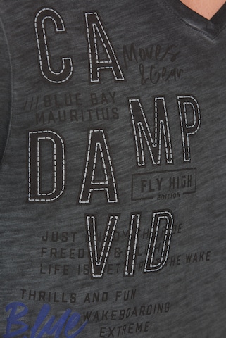 CAMP DAVID - Camiseta en negro