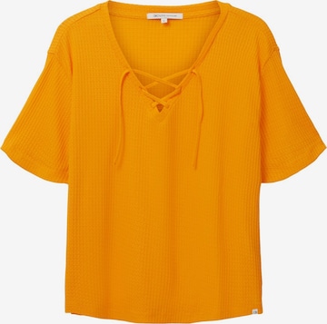 TOM TAILOR DENIM T-shirt i orange: framsida