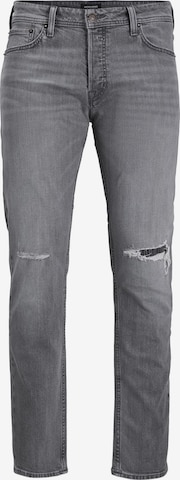 JACK & JONES Slim fit Jeans 'Glenn' in Grey: front