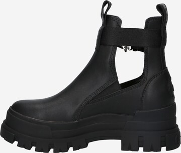 BUFFALO Ankle Boots 'ASPHA COA' in Black