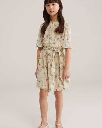 WE Fashion Dress in Beige: front