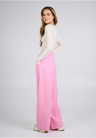 Regular Pantalon à pince 'Miri' OH APRIL en rose