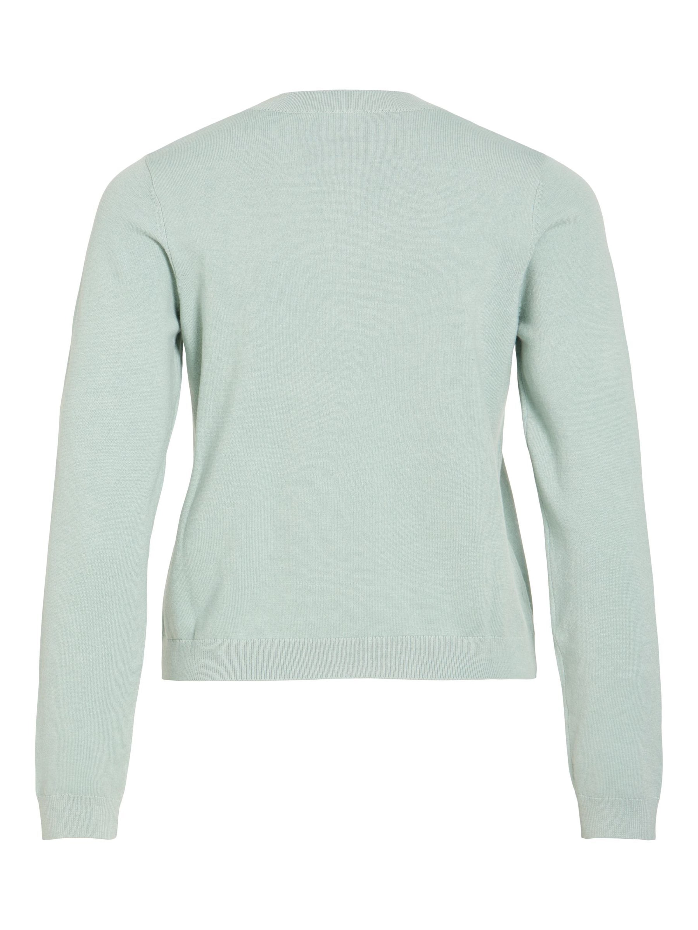 VILA Strickjacke 'VIMalu' in Blau