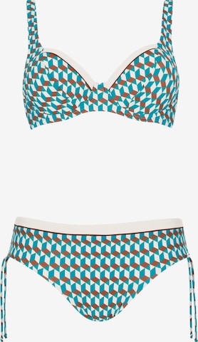 Invisible Bikini SUNFLAIR en vert : devant