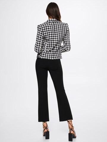 MANGO Regular Hose 'Kick' in Schwarz