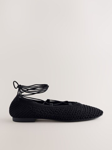 juoda Next Balerinos su dirželiais 'Forever Comfort'