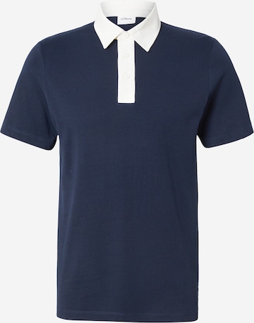 s.Oliver Poloshirt in Blau: Vorderseite