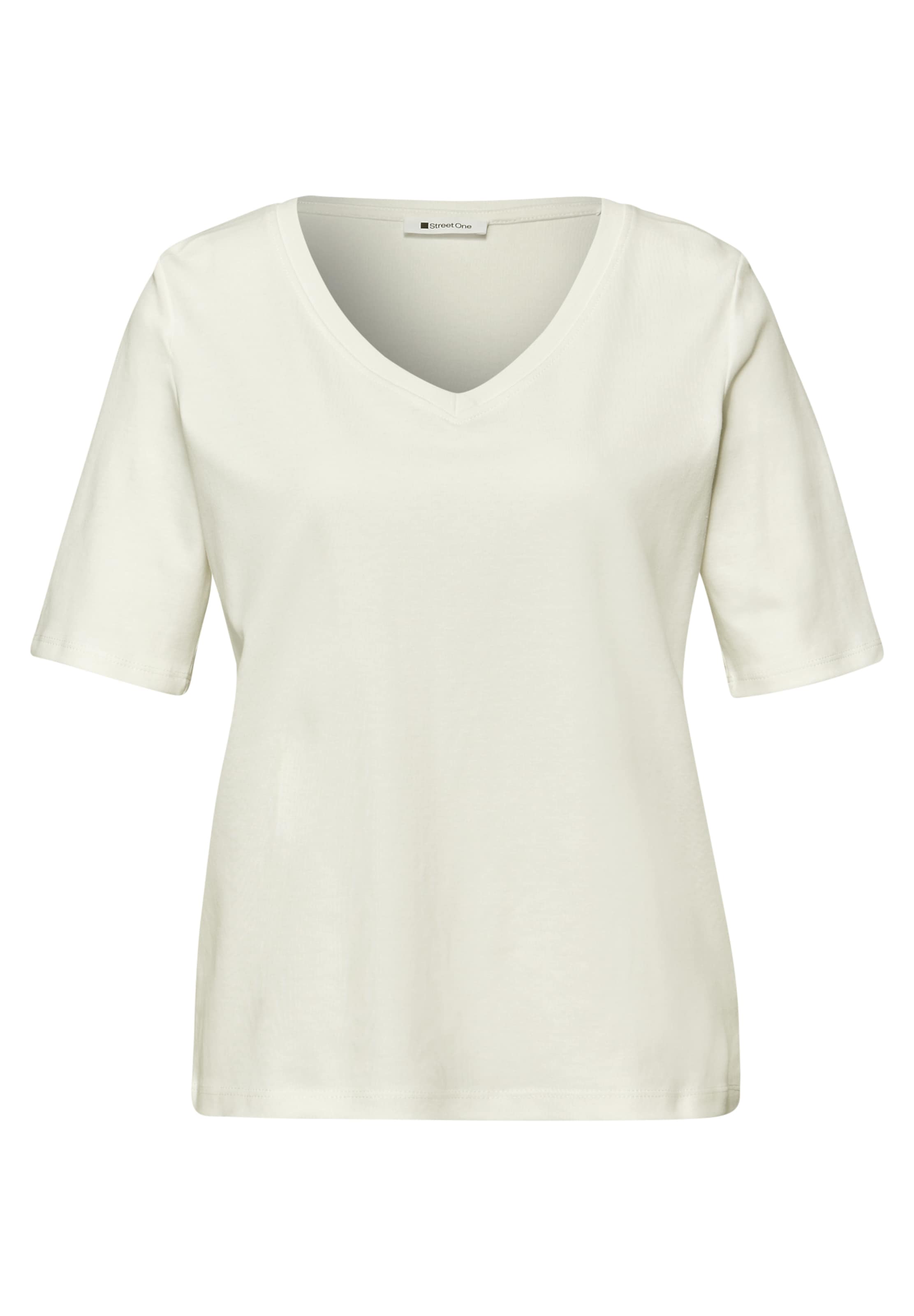 STREET ONE Shirt in White: front