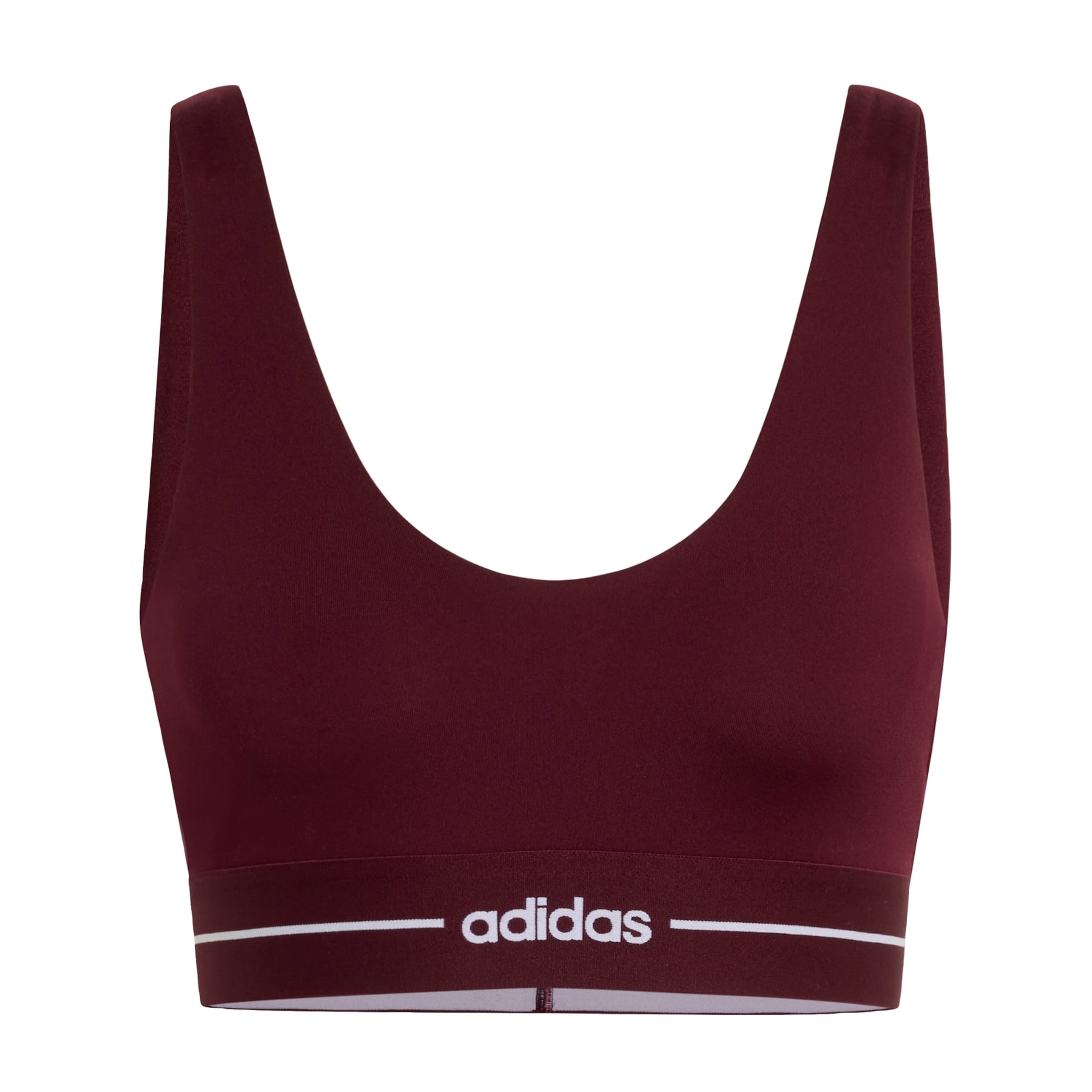 Bustier Soutien-gorge de sport 'Hyperglam' ADIDAS PERFORMANCE en rouge : devant