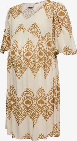 MAMALICIOUS Kjole 'MLZENISA' i brun: forside