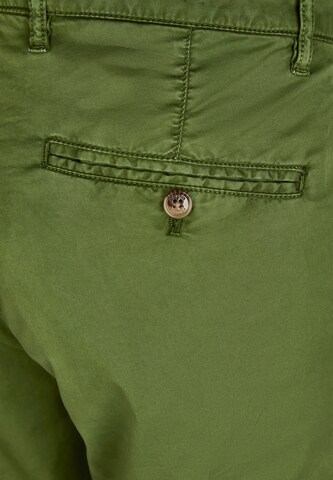 HECHTER PARIS Regular Hose  'Somain ' in Grün