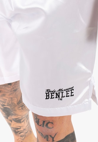 Regular Pantalon de sport Benlee en blanc