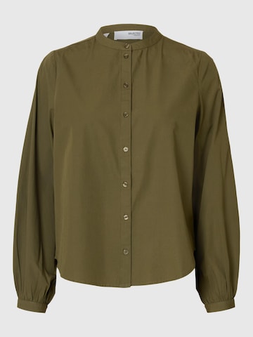 SELECTED FEMME Bluse in Grün
