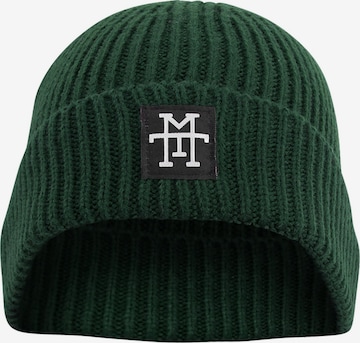 Manufaktur13 Mütze 'Heavy Knit' in Grün: Vorderseite