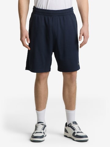 mėlyna TOM TAILOR DENIM Laisvas Kelnės: priekis