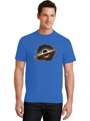 HUSKSWARE Shirt 'Grafik' in Blue: front