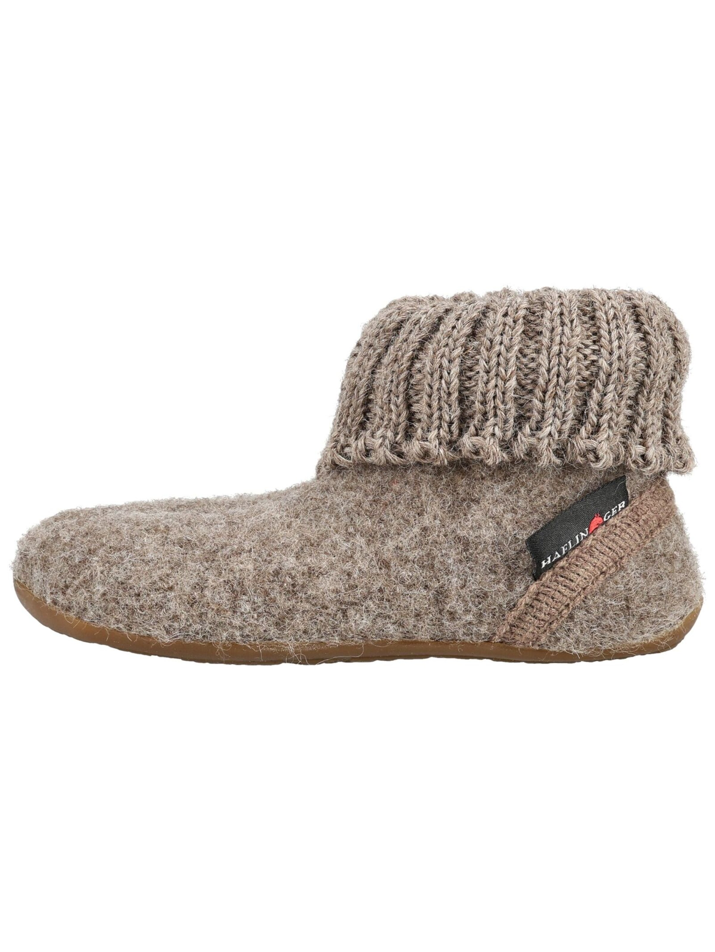 HAFLINGER Huisschoenen in Beige