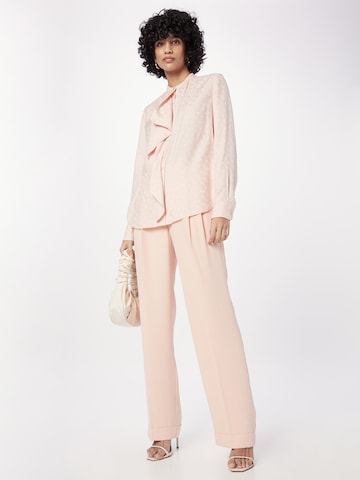 Lauren Ralph Lauren tavaline Voltidega püksid 'IVELISSE', värv roosa