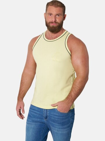 Jan Vanderstorm Tanktop 'Hegon' in Gelb: Vorderseite