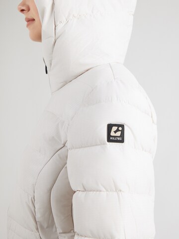 KILLTEC Outdoorová bunda 'KOW 10' - Biela