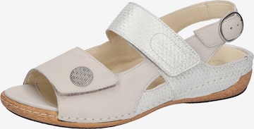 WALDLÄUFER Sandale in Beige: Vorderseite
