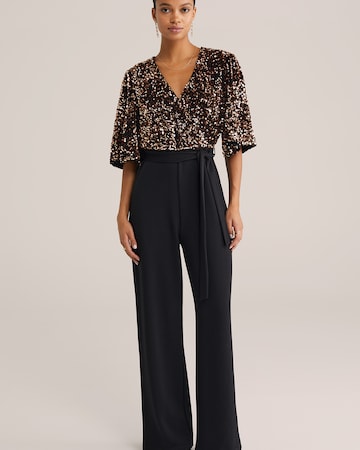 WE Fashion Jumpsuit in Black: front