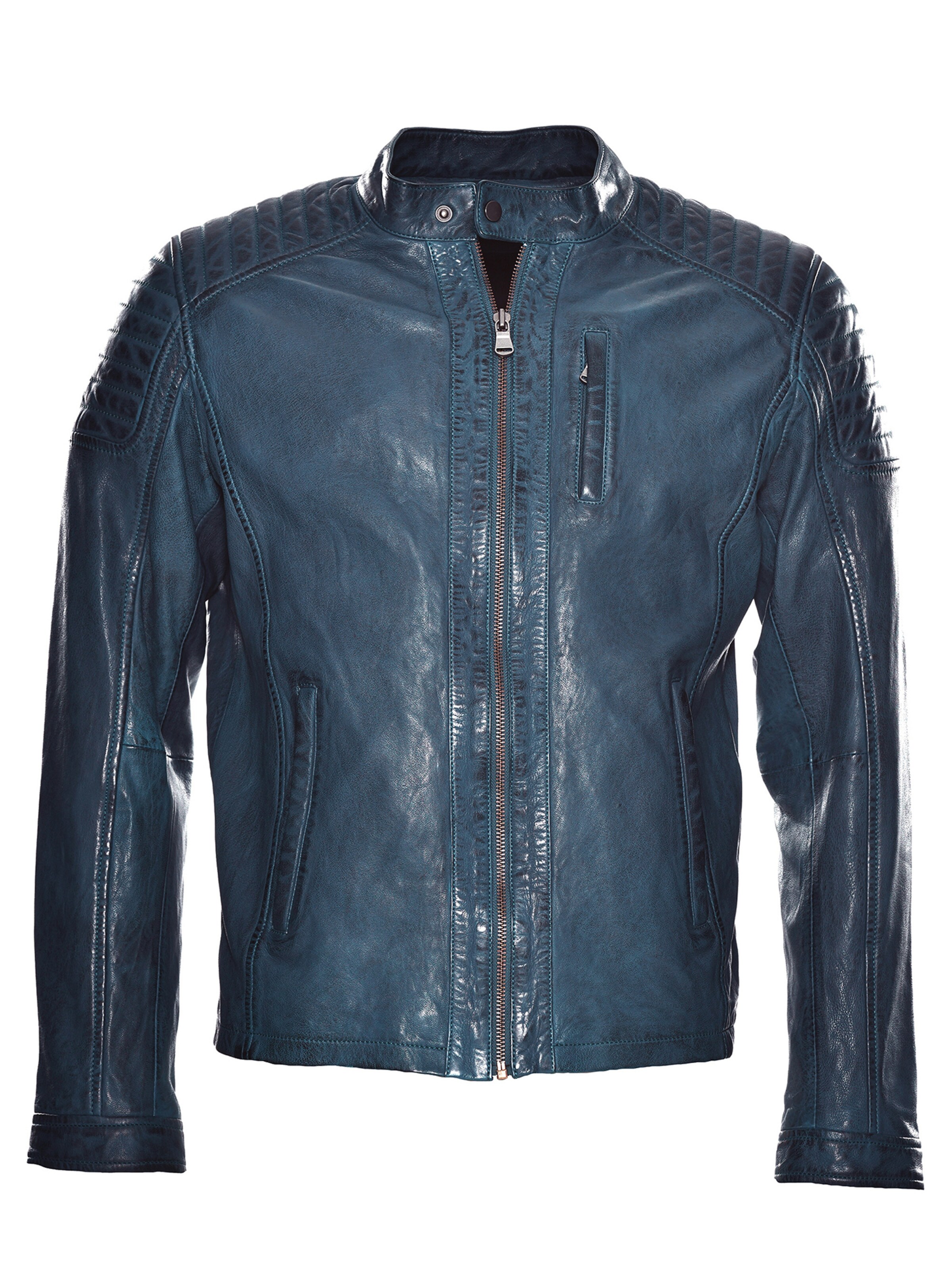 Veste mi-saison JCC en bleu : devant