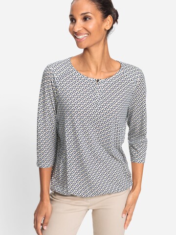 T-shirt Olsen en beige : devant