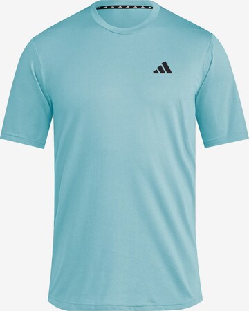 ADIDAS PERFORMANCE Functioneel shirt 'Train Essentials Feelready' in Blauw: voorkant