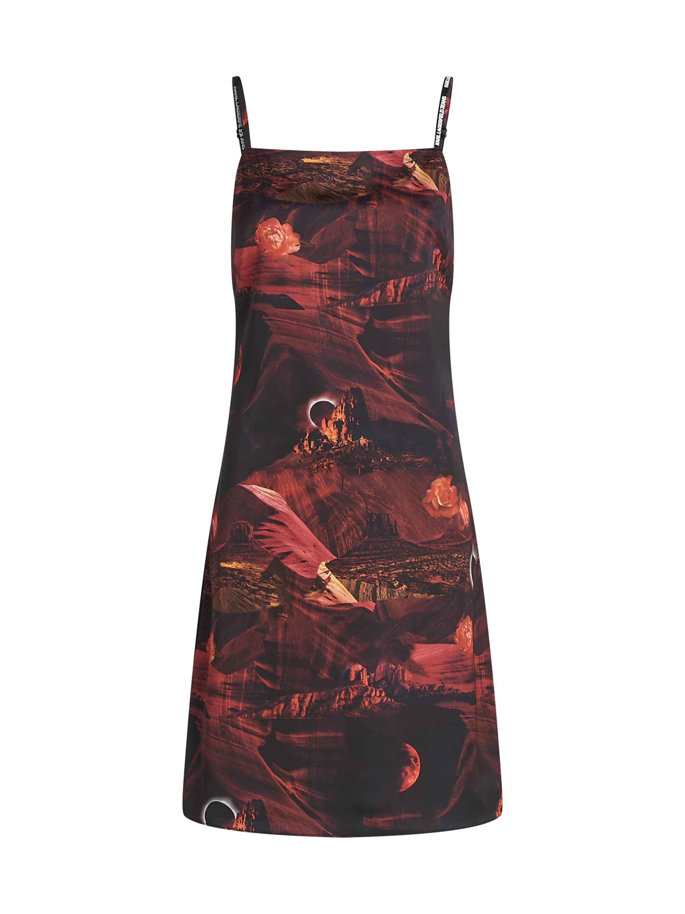 KARL LAGERFELD JEANS Šaty - Zmiešané farby: predná strana