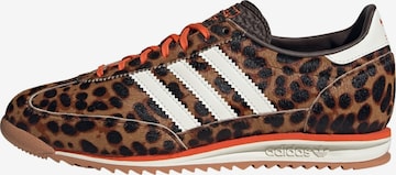 ADIDAS ORIGINALS Nizke superge 'SL 72' | rjava barva