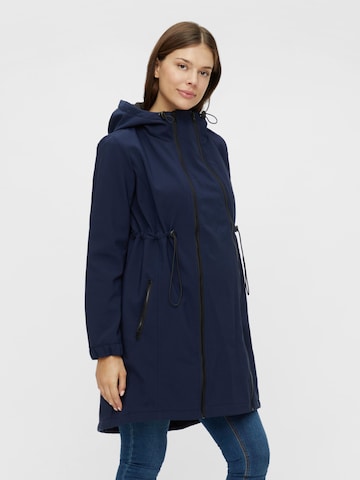 MAMALICIOUS Between-season jacket 'Shella Tikka' in Blue: front