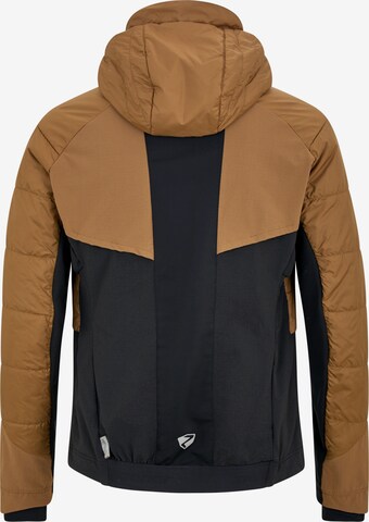 ZIENER Outdoor jacket 'NAKOS' in Brown