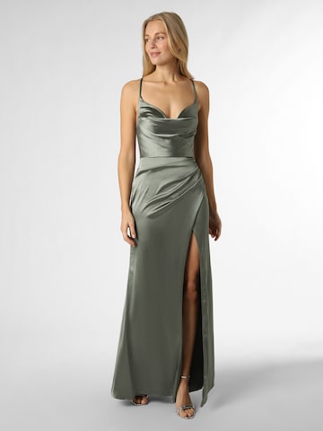 Luxuar Fashion Evening Dress in Green: front