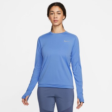 NIKE Funktionsshirt in Blau: predná strana