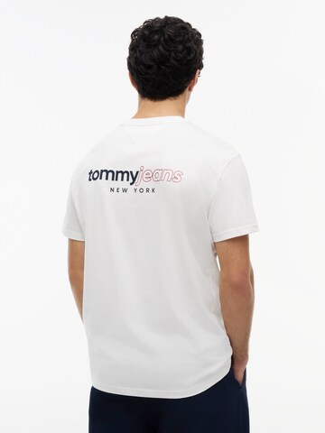 Tommy Jeans T-shirt i vit: framsida