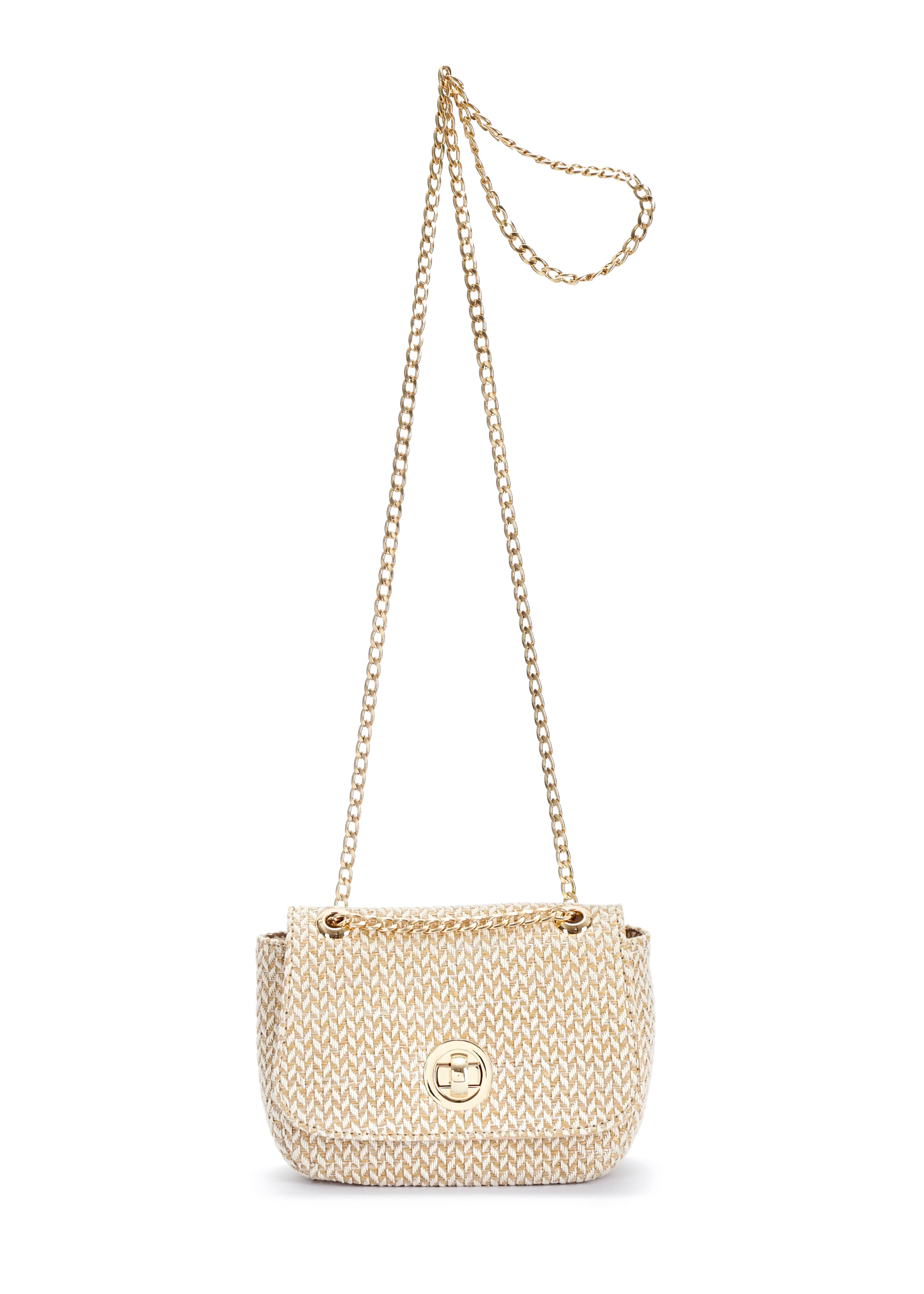 Geantă de umăr de la VIVANCE pe bej