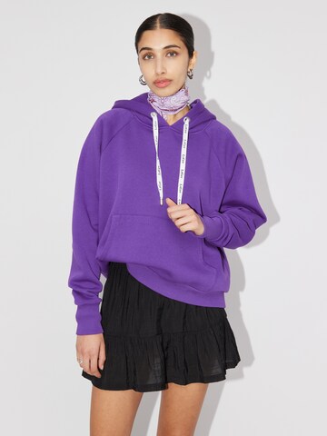 LeGer by Lena Gercke Hoodie 'Hayley' in Lila: predná strana