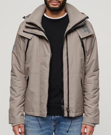 Superdry Performance Jacket 'Mountain SD' in Beige: front
