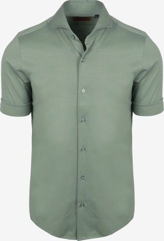 Coupe slim Chemise Suitable en vert : devant