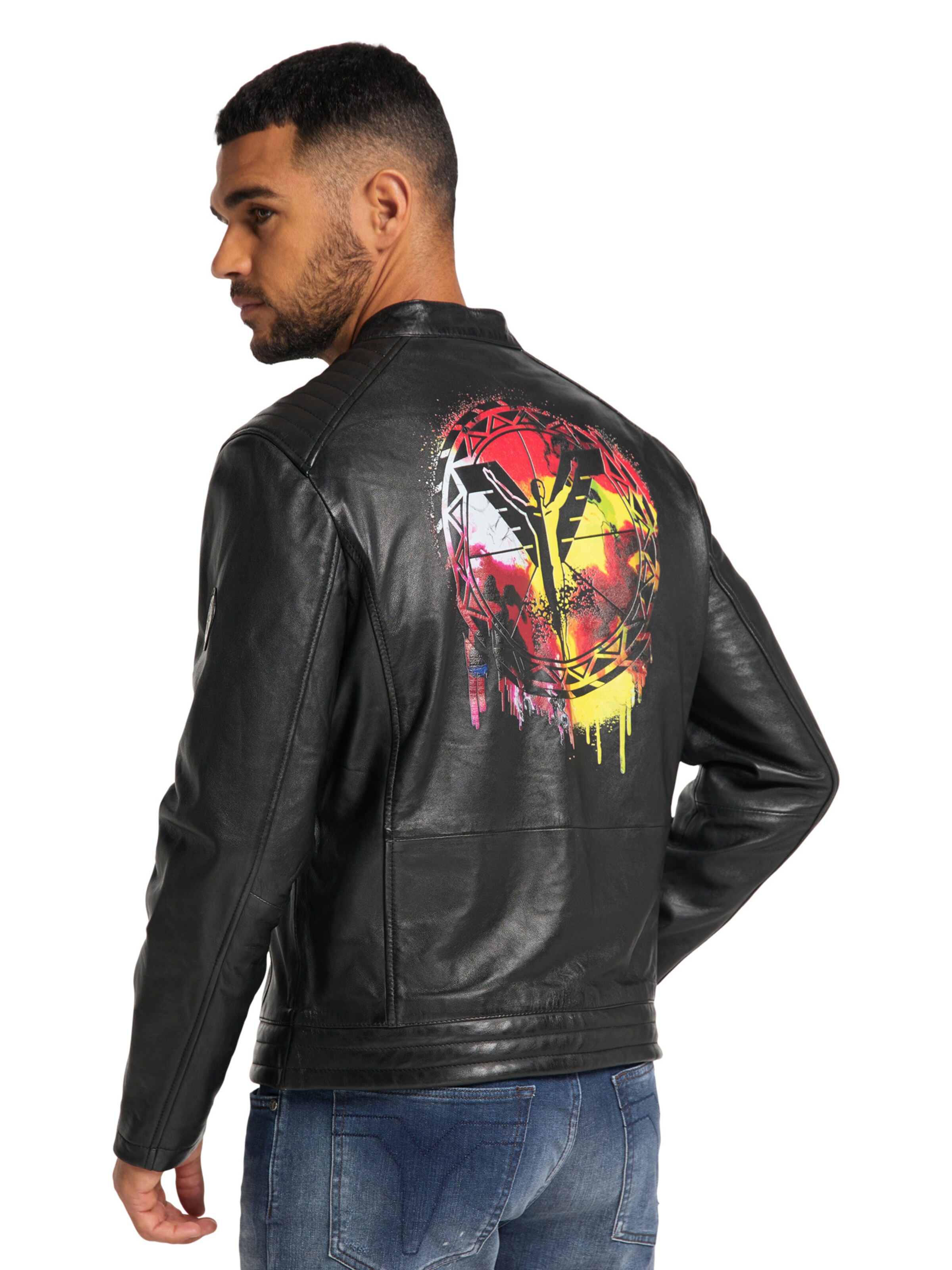 Carlo Colucci Tussenjas 'Cofini' in Zwart