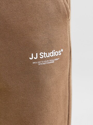 JACK & JONES Tapered Broek 'JPSTKane Soho' in Bruin