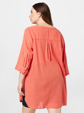 Camicia da donna di Zizzi in arancione