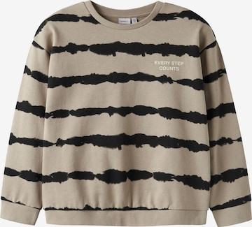 NAME IT Sweatshirt in Beige: voorkant