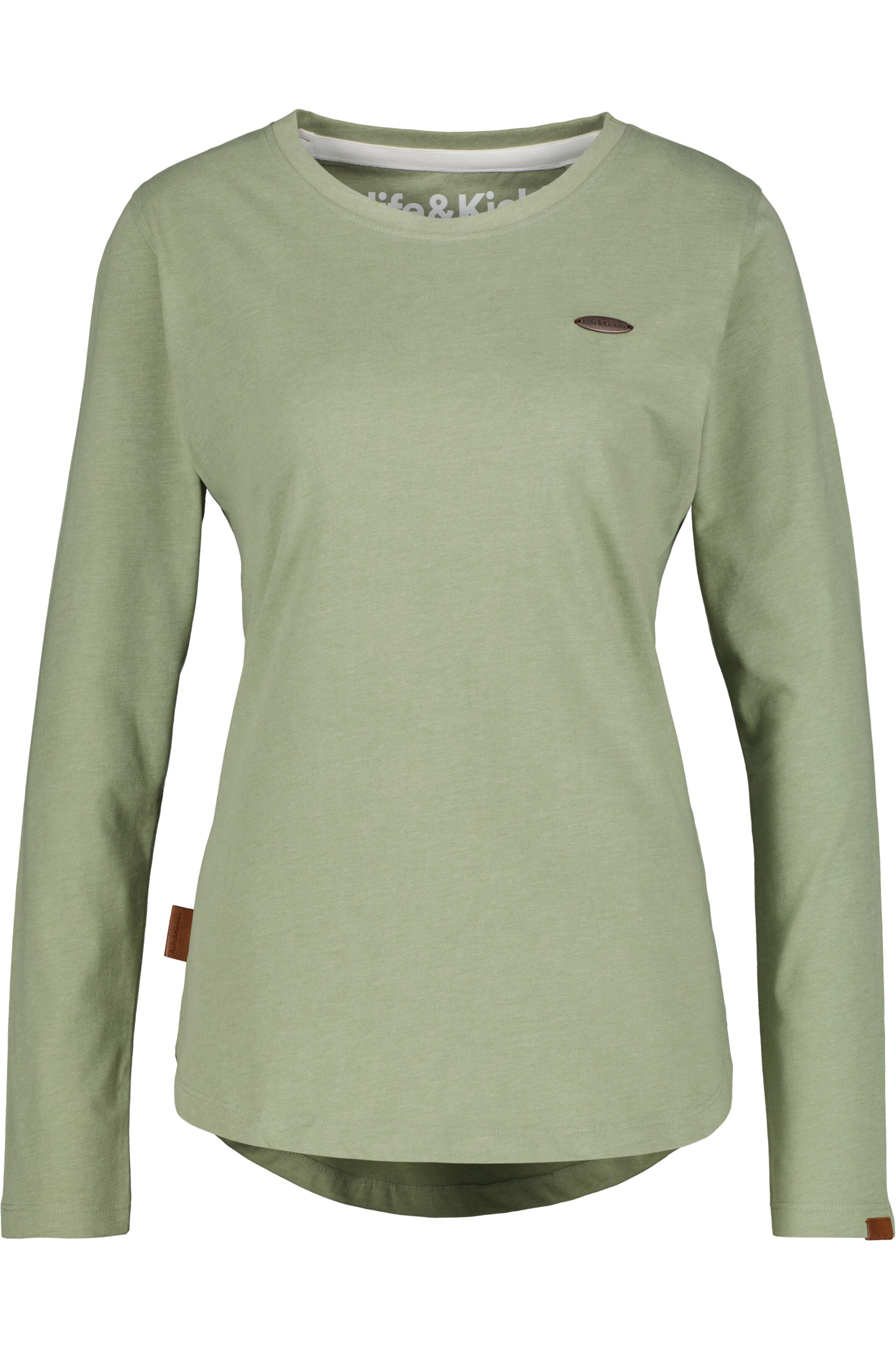 T-shirt 'LeaAK A' alife & kickin en vert : devant