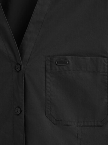 Polo Club Bluse in Schwarz