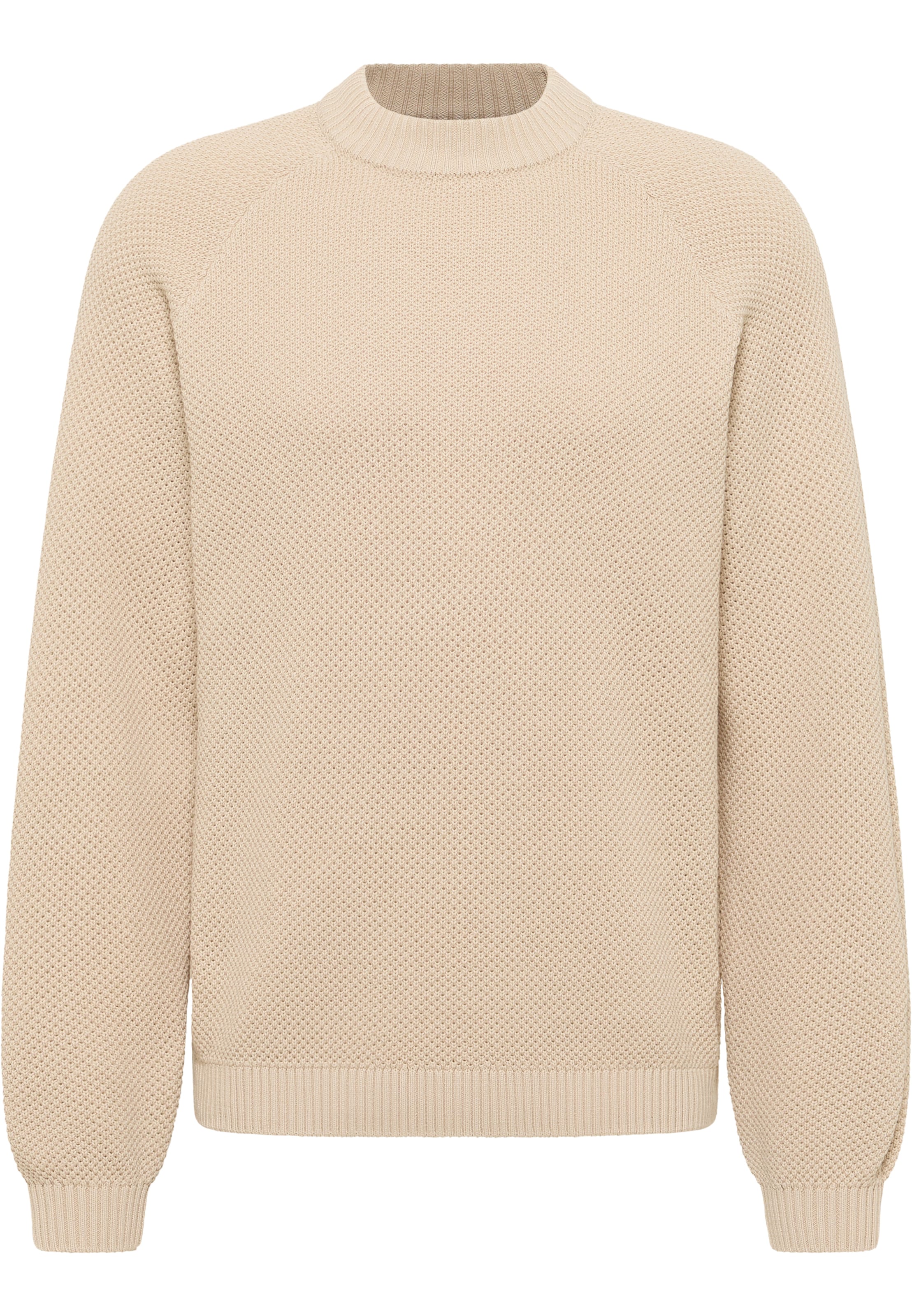 MUSTANG Pullover 'Elwood' in S in sand, Produktansicht