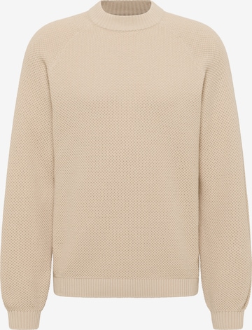 MUSTANG Pullover 'Elwood' in Beige: Vorderseite